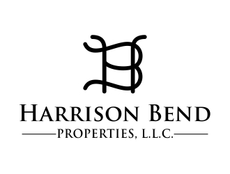 Harrison Bend Properties, L.L.C.   logo design by dibyo