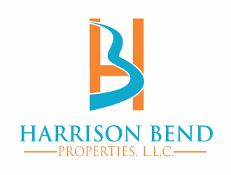 Harrison Bend Properties, L.L.C.   logo design by up2date
