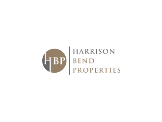 Harrison Bend Properties, L.L.C.   logo design by bricton