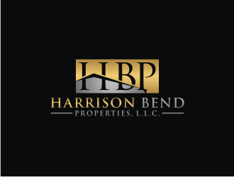 Harrison Bend Properties, L.L.C.   logo design by bricton