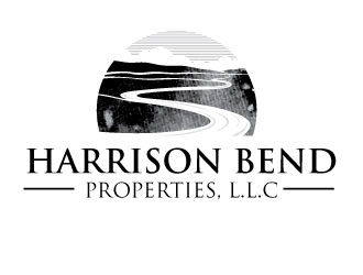Harrison Bend Properties, L.L.C.   logo design by invento