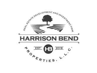 Harrison Bend Properties, L.L.C.   logo design by REDCROW