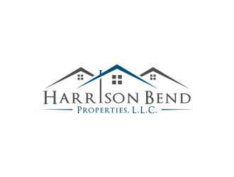 Harrison Bend Properties, L.L.C.   logo design by akhi