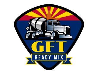 GFT Ready Mix  logo design by PRN123
