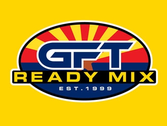 GFT Ready Mix  logo design by DreamLogoDesign