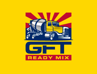 GFT Ready Mix  logo design by PRN123