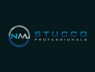 NM Stucco Professionals logo design by ndaru