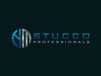 NM Stucco Professionals logo design by ndaru