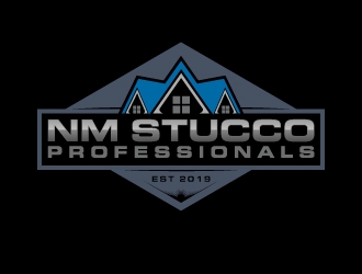 NM Stucco Professionals logo design by josephope