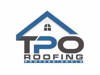 TPO Roofing Professionals logo design by Mahrein