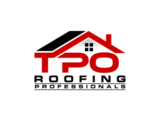 TPO Roofing Professionals logo design by pakderisher