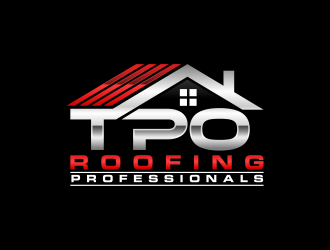 TPO Roofing Professionals logo design by pakderisher