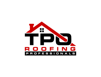 TPO Roofing Professionals logo design by pakderisher