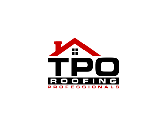 TPO Roofing Professionals logo design by pakderisher