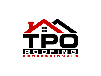 TPO Roofing Professionals logo design by pakderisher