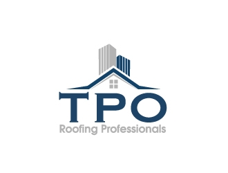 TPO Roofing Professionals logo design by ElonStark