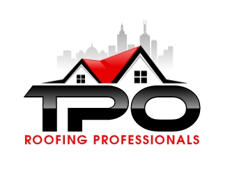 TPO Roofing Professionals logo design by ElonStark