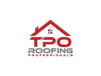 TPO Roofing Professionals logo design by Akhtar