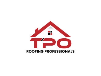 TPO Roofing Professionals logo design by Akhtar
