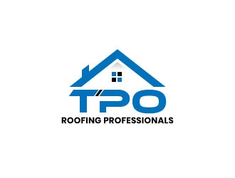 TPO Roofing Professionals logo design by Akhtar