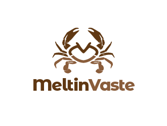 CrabWood   / company name: Meltin Vaste logo design by PRN123