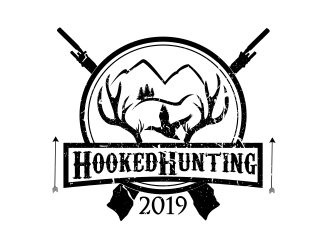 HookedHunting logo design by Greenlight