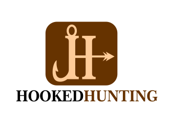 HookedHunting logo design by Day2DayDesigns