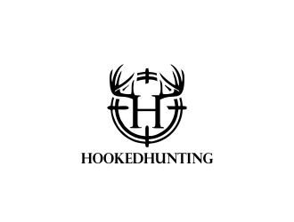 HookedHunting logo design by akhi