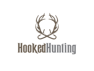 HookedHunting logo design by PRN123