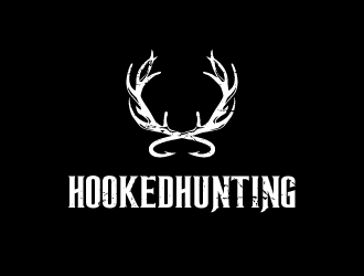 HookedHunting logo design by PRN123