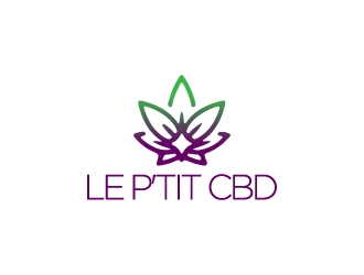 Le Ptit CBD logo design by Erasedink