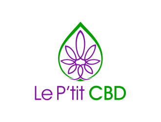 Le Ptit CBD logo design by cintoko