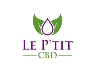 Le Ptit CBD logo design by dibyo