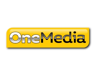 One Media logo design by ElonStark