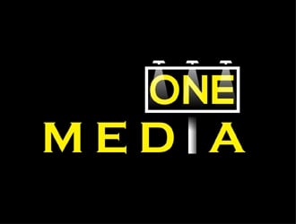 One Media logo design by MAXR
