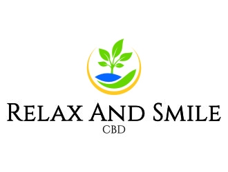 Relax And Smile CBD logo design by jetzu