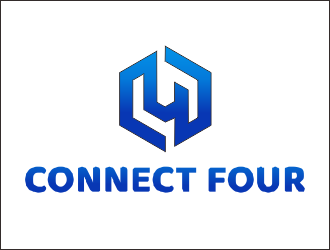 Connect Four logo design by Tira_zaidan