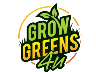 Grow Greens 4 U logo design by REDCROW