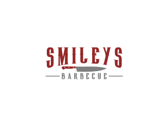 Smileys Barbecue logo design by bricton