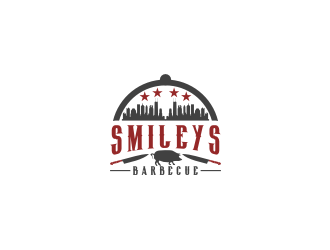 Smileys Barbecue logo design by bricton