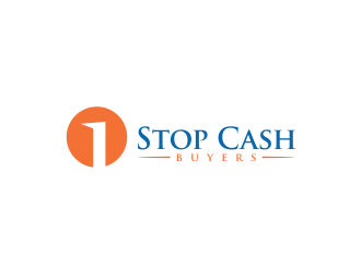 1 Stop Cash Buyers logo design by oke2angconcept