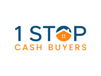 1 Stop Cash Buyers logo design by lexipej