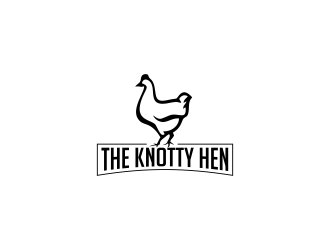 The Knotty Hen logo design by Greenlight