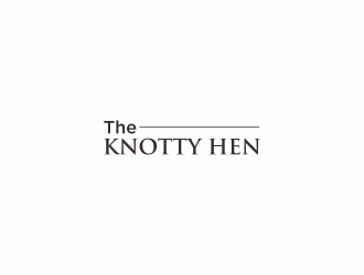 The Knotty Hen logo design by apikapal