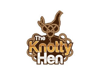 The Knotty Hen logo design by yurie