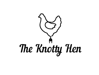 The Knotty Hen logo design by justin_ezra