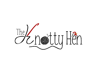 The Knotty Hen logo design by Republik