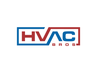 HVAC Bros. logo design by oke2angconcept