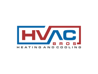HVAC Bros. logo design by oke2angconcept