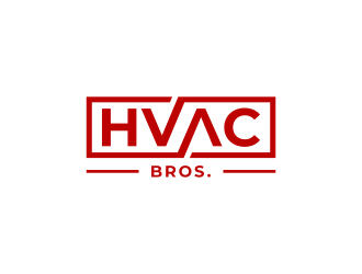 HVAC Bros. logo design by haidar